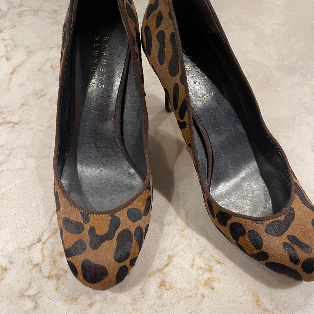 Animal Print Heels from Barneys New York size 7.5